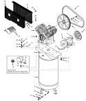Part Location Diagram of PU009771AV Campbell Hausfeld Motor Pulley